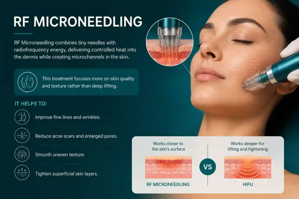 What Does RF Microneedling Do That HIFU Alone Cannot Dunfermline