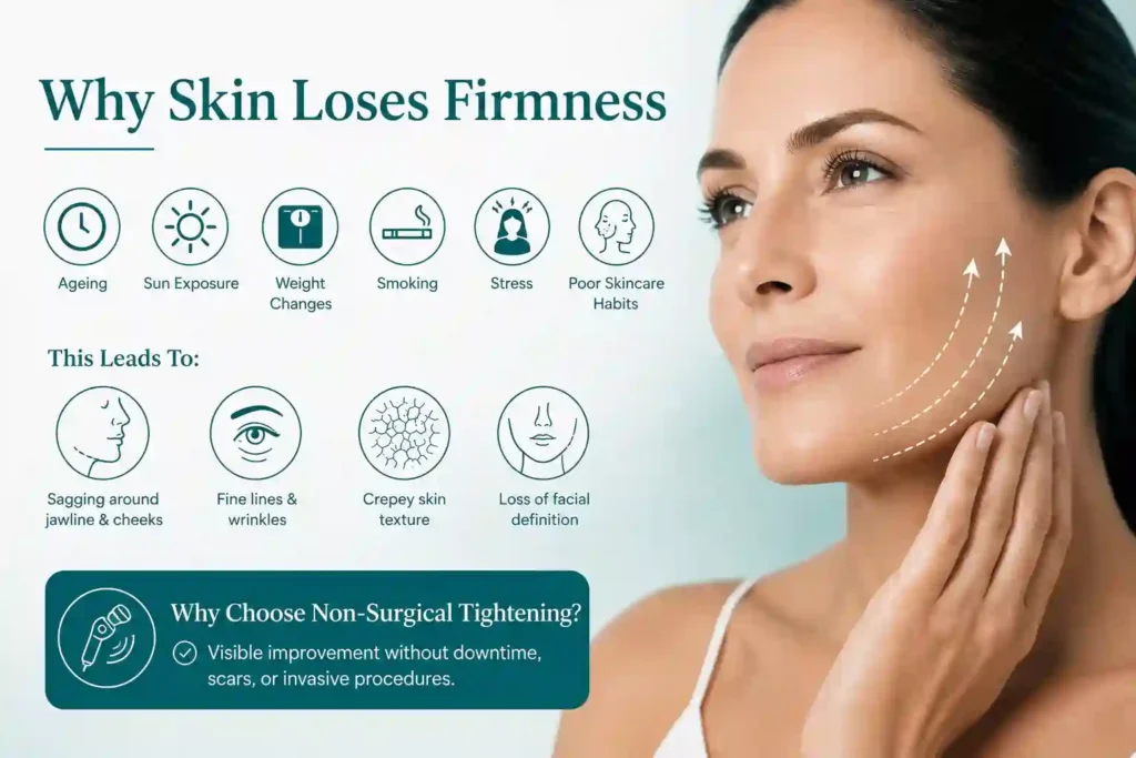 What Makes Skin Lose Firmness and Why Do People Seek Non-Surgical Tightening Dunfermline?